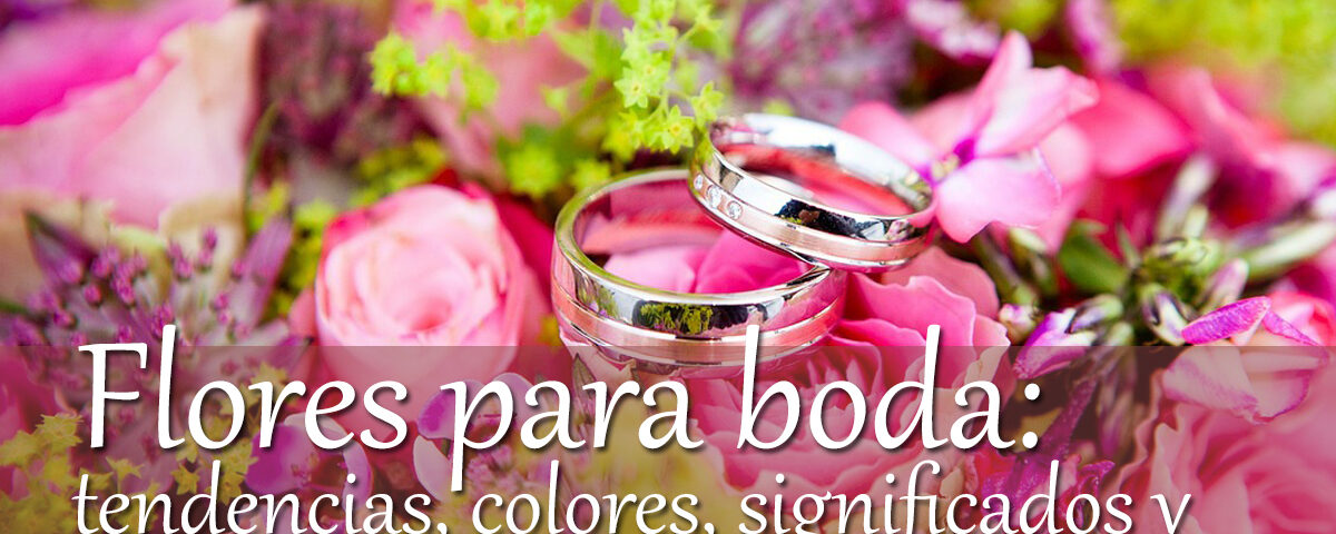 Flores para boda: tendencias, colores, significados y épocas del año 14 Flores para Boda