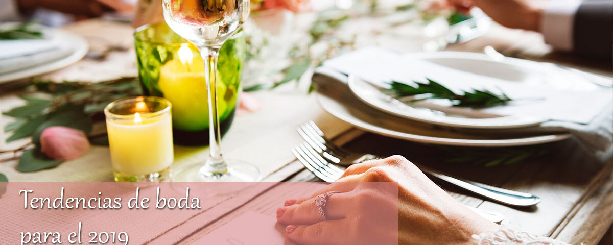 Tendencias de boda para el 2019 7 Tendencias de boda para el 2019