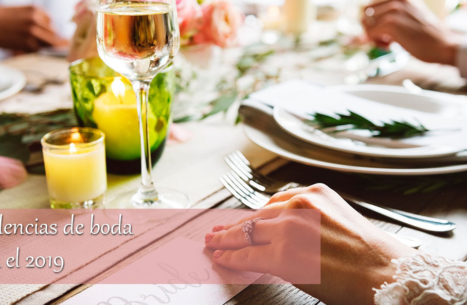 Tendencias de boda para el 2019 14 Tendencias de boda para el 2019