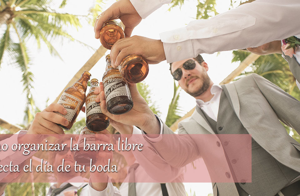 Cómo organizar la barra libre perfecta el día de tu boda 12 Cómo organizar la barra libre el día de tu boda