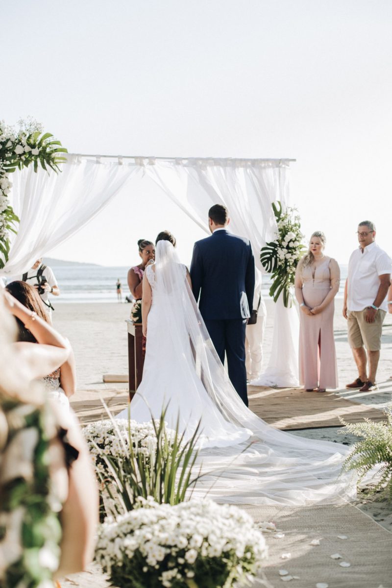 celebración de boda en la playa