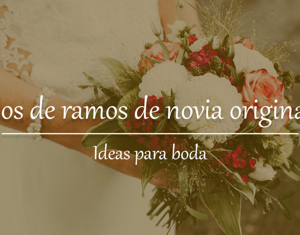 Tipos de ramos de novia originales 6 Tipos de ramos de novia originales