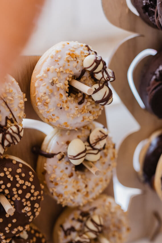 Originales propuestas para la recena de tu boda 10 Donuts una propuesta perfecta