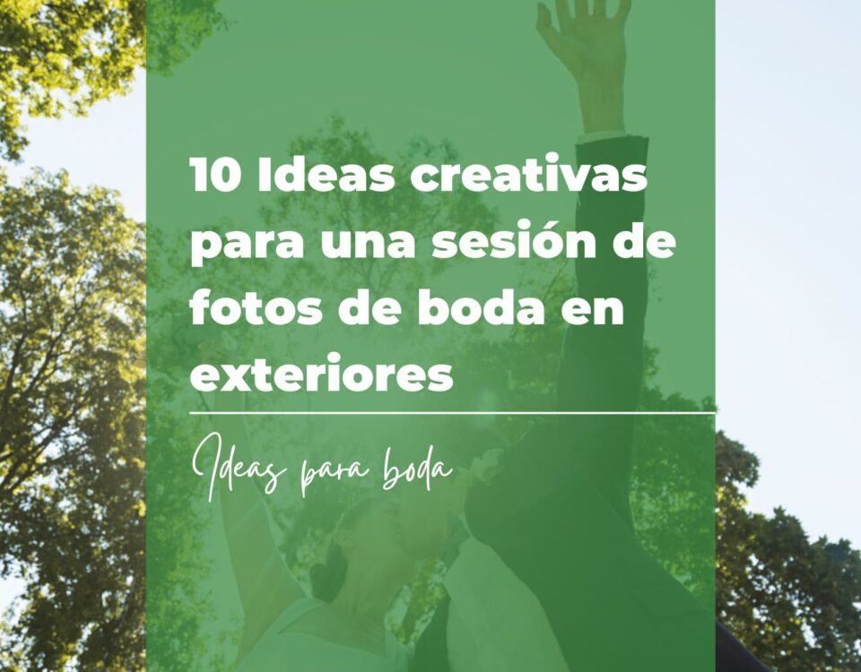 10 Ideas creativas para una sesión de fotos de boda en exteriores 2 10 Ideas creativas para una sesión de fotos de boda en exteriores