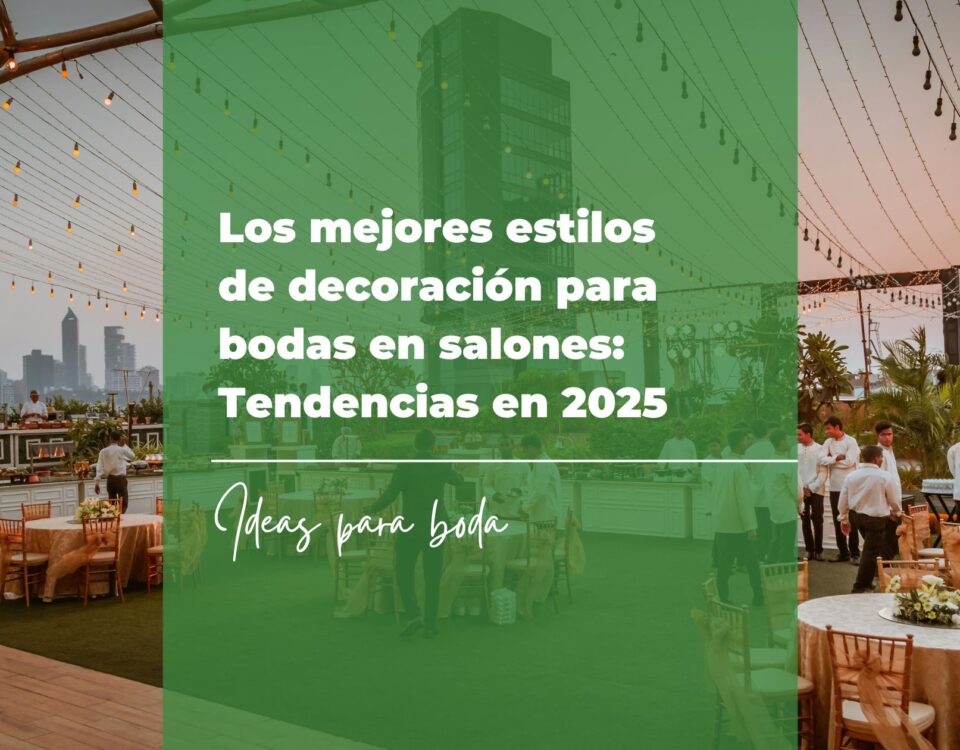 Los mejores estilos de decoración para bodas en salones: Tendencias en 2025 4 40 canciones para boda y entrada de los novios 1